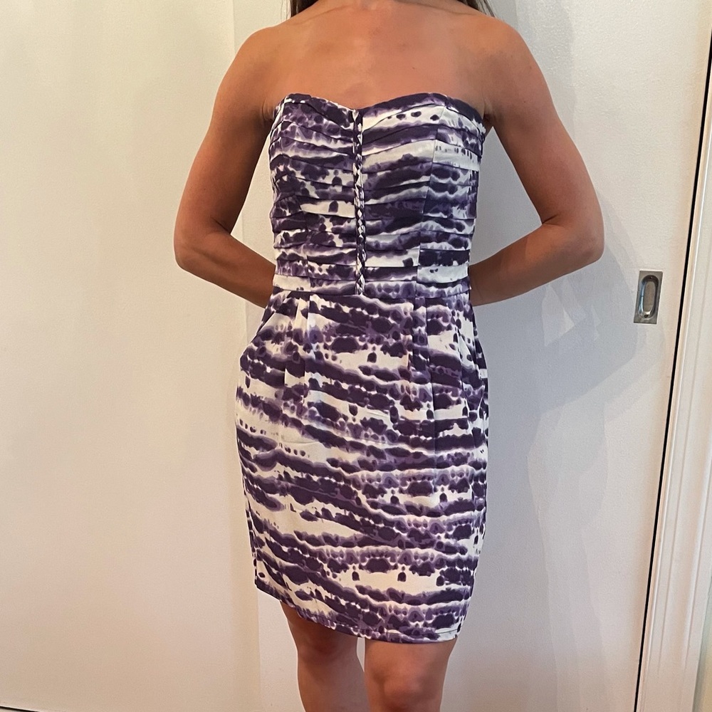 Charlie Jade silk tie dye dress